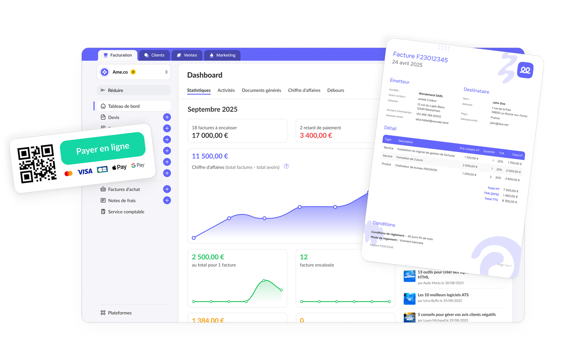 Logiciel de facturation