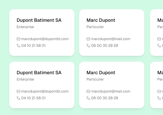 Annuaire clients