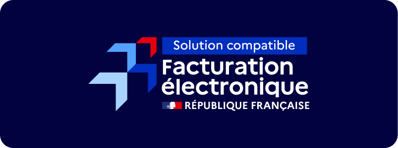Badge solution compatible facturation électronique