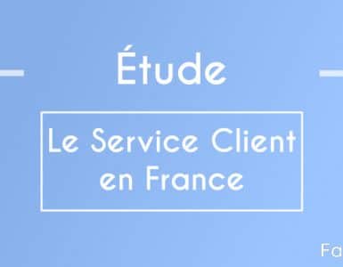 étude service client France