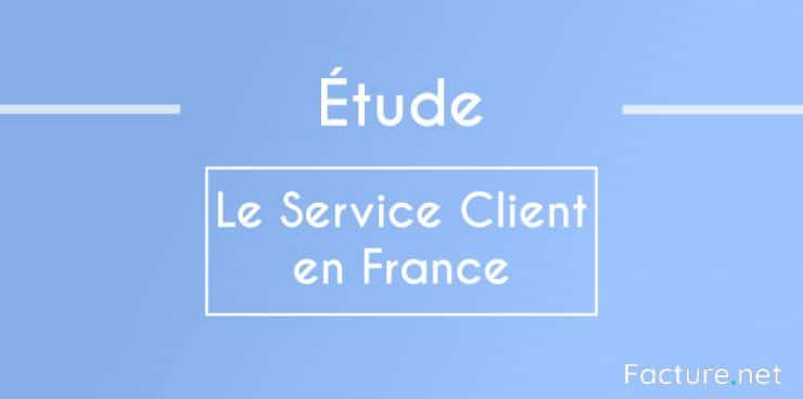 étude service client France