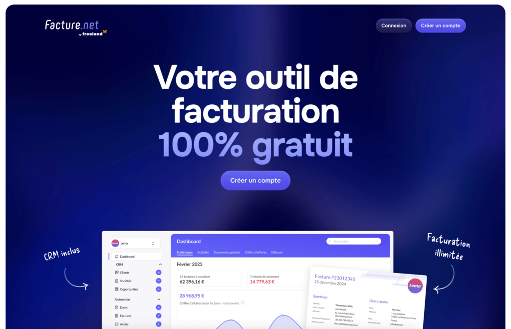 facture.net logiciel de facturation et devis