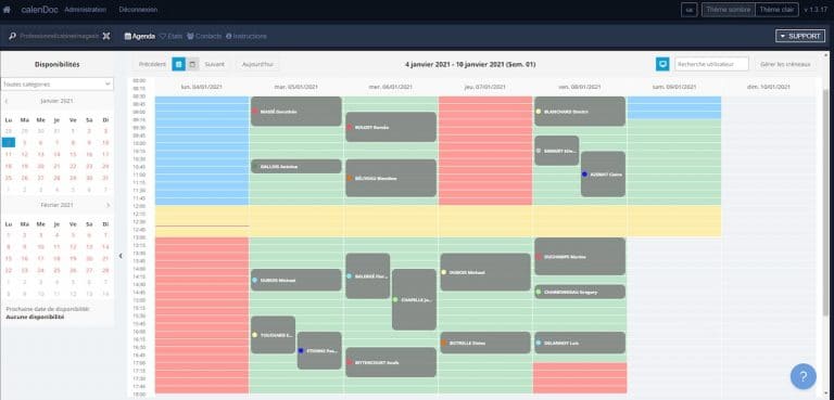 calendoc outil de prise de rendez vous en ligne