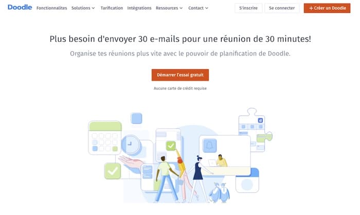 Doodle logiciel de prise de rdv en ligne