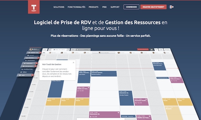 Timify logiciel de prise de rdv en ligne