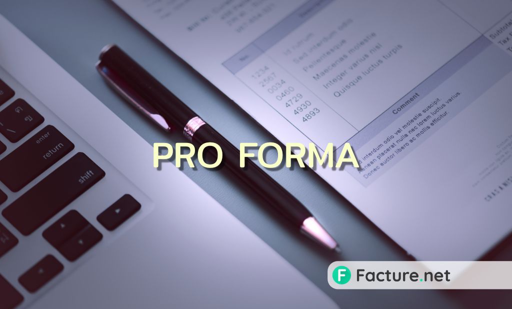 facture pro forma