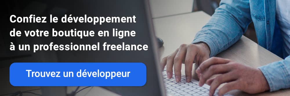 trouvez un développeur freelance pour créer votre boutique en ligne