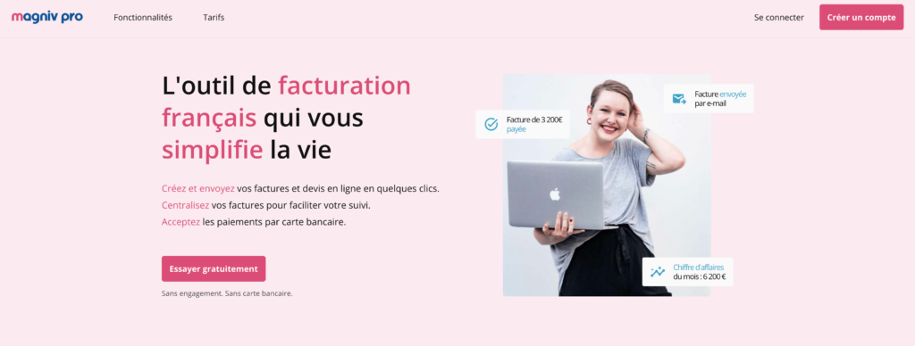 Magniv Pro outil de facturation français