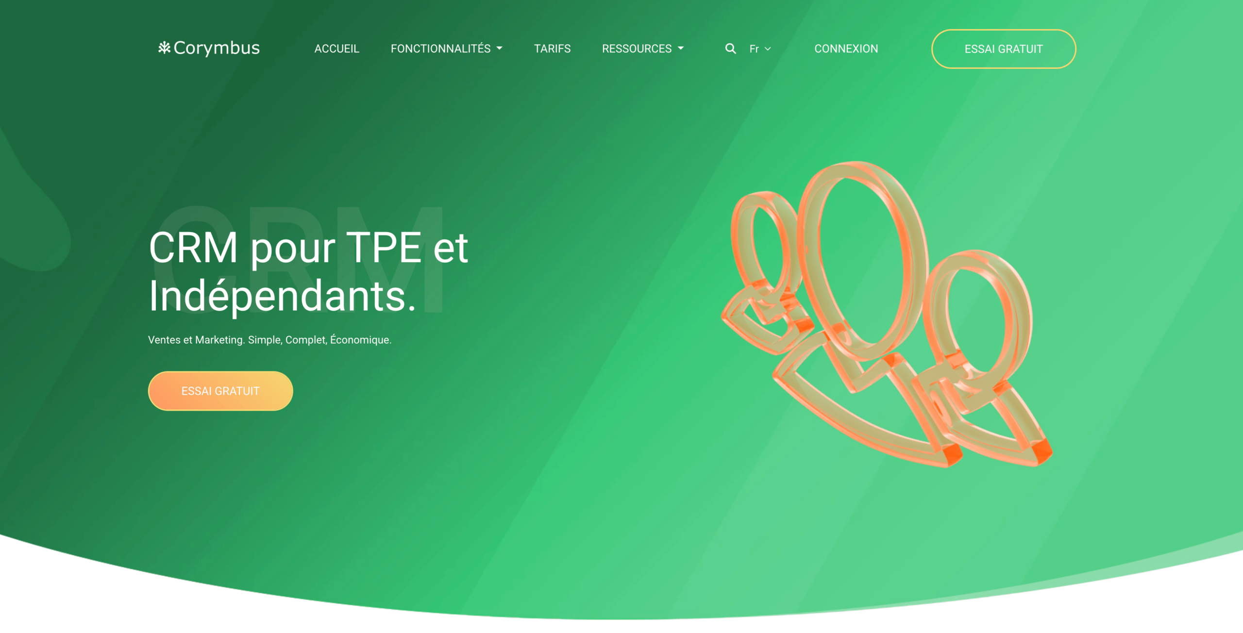 corymbus crm pour tpe et indépendants