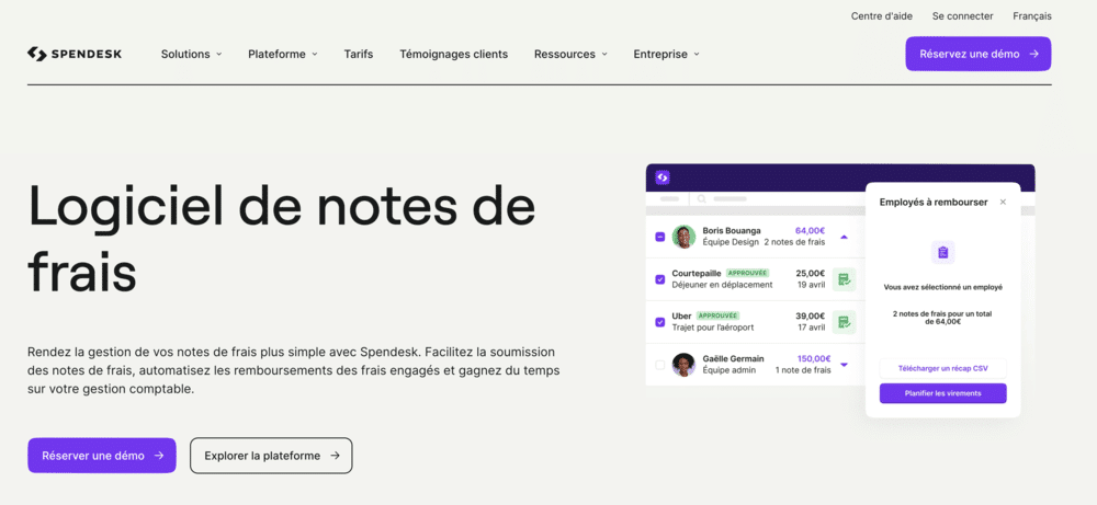 logiciel note de frais