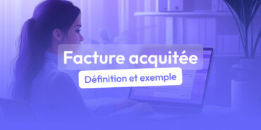 facture acquittee