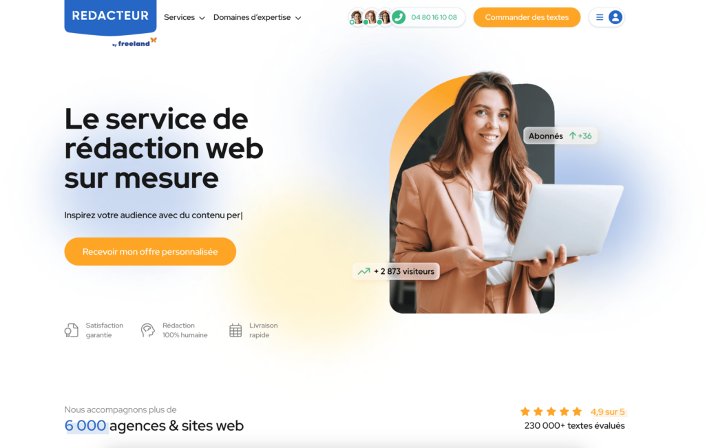 recrutement de freelance redacteur.com