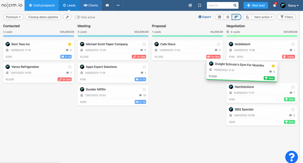 nocrm crm tpe