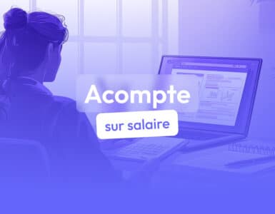 acompte sur salaire