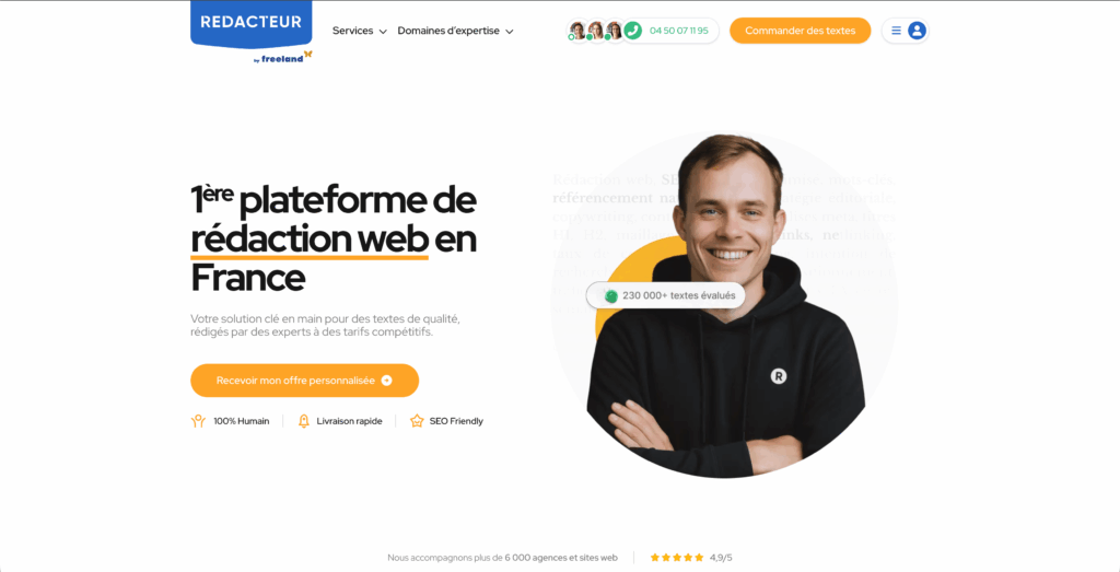 plateforme freelance Redacteur.com