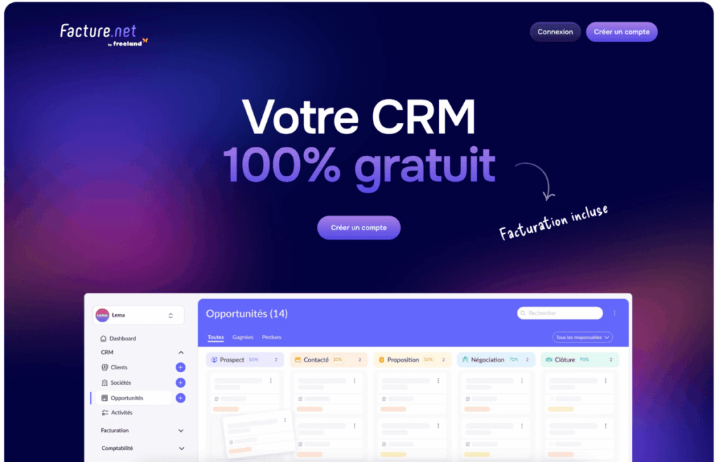 crm gratuit facture.net