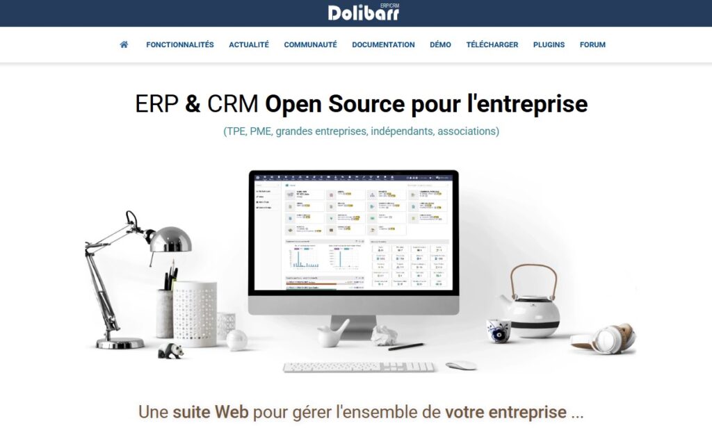 Dolibarr est un logiciel CRM open-source