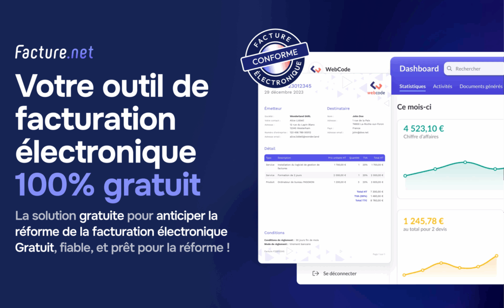 logiciel de facturation électronique gratuit facture.net