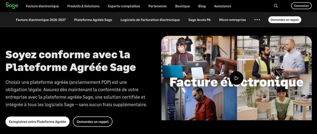 PA Sage pour des factures électroniques conformes